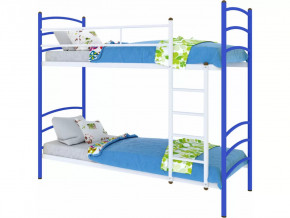 Кровать Милана duo синяя в Пангоды - pangody.mebel-tymen.ru | фото