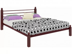 Кровать Милана Lux коричневая в Пангоды - pangody.mebel-tymen.ru | фото