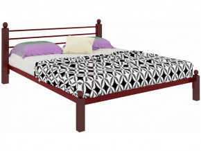 Кровать Милана Lux красная в Пангоды - pangody.mebel-tymen.ru | фото