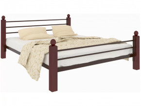 Кровать Милана Lux Plus коричневая в Пангоды - pangody.mebel-tymen.ru | фото