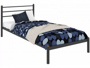 Кровать Милана Мини чёрная в Пангоды - pangody.mebel-tymen.ru | фото