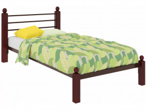 Кровать Милана Мини Lux коричневая в Пангоды - pangody.mebel-tymen.ru | фото