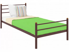 Кровать Милана Мини Plus коричневая в Пангоды - pangody.mebel-tymen.ru | фото