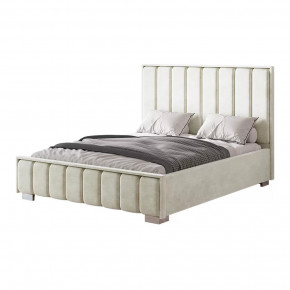 Кровать Мирабель 1,6м под подъемный механизм Крем в Пангоды - pangody.mebel-tymen.ru | фото