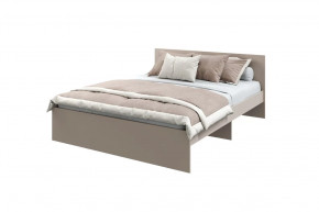 Кровать "МОНА" 2000*1600мм, (без матраса), ЛДСП кашемир (ламели) в Пангоды - pangody.mebel-tymen.ru | фото