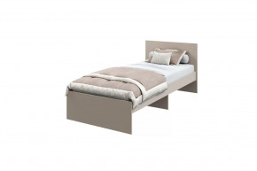 Кровать "МОНА" 2000* 900мм, (без матраса), ЛДСП кашемир (ламели) в Пангоды - pangody.mebel-tymen.ru | фото