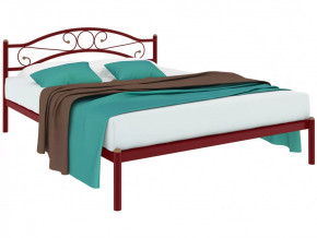 Кровать Надежда красная в Пангоды - pangody.mebel-tymen.ru | фото