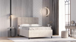 Кровать Оливия 1400 Бежевый в Пангоды - pangody.mebel-tymen.ru | фото