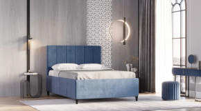 Кровать Оливия 1400 Синий в Пангоды - pangody.mebel-tymen.ru | фото