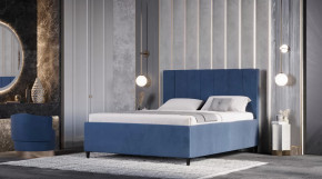 Кровать Оливия 1600 Синий в Пангоды - pangody.mebel-tymen.ru | фото
