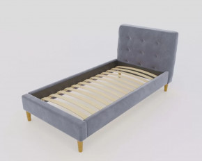 Кровать Пайли 900 Серый в Пангоды - pangody.mebel-tymen.ru | фото