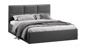 Кровать с ПМ «Стелла» Тип 1 с заглушиной Экомех Barni Grey в Пангоды - pangody.mebel-tymen.ru | фото