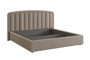 Кровать (каркас) Сиена 2 180х200 см латте (велюр) в Пангоды - pangody.mebel-tymen.ru | фото