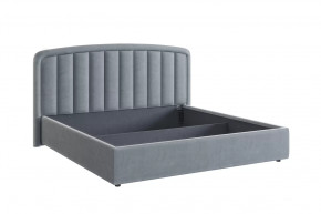 Кровать (каркас) Сиена 2 180х200 см оникс (велюр) в Пангоды - pangody.mebel-tymen.ru | фото