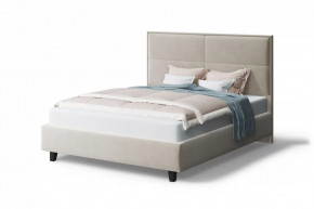 Кровать Скай, 1600*2000 мм, на опорах, бежевый в Пангоды - pangody.mebel-tymen.ru | фото