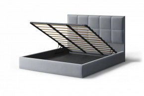 Кровать Велла 1200*2000 мм, серый в Пангоды - pangody.mebel-tymen.ru | фото