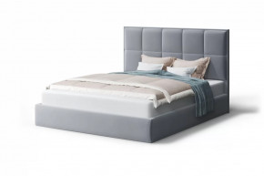 Кровать Велла, 1600*2000 мм, серый в Пангоды - pangody.mebel-tymen.ru | фото