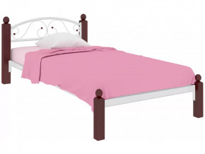 Кровать Вероника Мини Lux белая в Пангоды - pangody.mebel-tymen.ru | фото