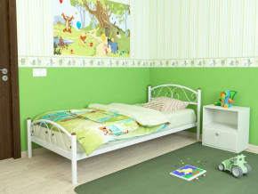 Кровать Вероника Мини Plus Белая в Пангоды - pangody.mebel-tymen.ru | фото