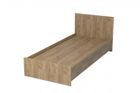 Кровать Эго, арт. 032, 900*2000 мм, дуб крафт золотой Диал в Пангоды - pangody.mebel-tymen.ru | фото