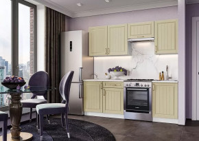 Кухня Лондон 2,1 м, белый/дуб крем в Пангоды - pangody.mebel-tymen.ru | фото