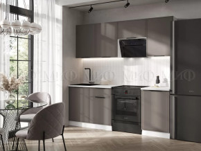 Кухня Николь 2,1м (Холст вулканический) в Пангоды - pangody.mebel-tymen.ru | фото