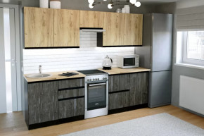 Кухонный гарнитур Адажио мега 2500 мм в Пангоды - pangody.mebel-tymen.ru | фото