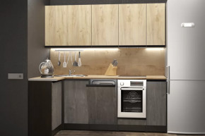 Кухонный гарнитур Адажио прайм 400 1100х2000 мм в Пангоды - pangody.mebel-tymen.ru | фото