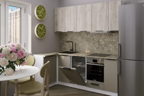 Кухонный гарнитур Альба прайм 2 400 1100х2000 мм в Пангоды - pangody.mebel-tymen.ru | фото