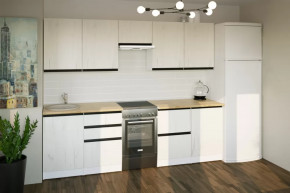 Кухонный гарнитур Амели мега 2500 мм в Пангоды - pangody.mebel-tymen.ru | фото