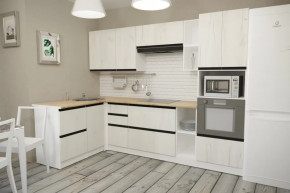 Кухонный гарнитур Амели мега прайм 1500х2700 мм в Пангоды - pangody.mebel-tymen.ru | фото