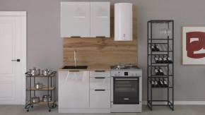 Кухонный гарнитур Аттика длиной 100 см в Пангоды - pangody.mebel-tymen.ru | фото