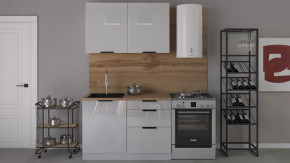 Кухонный гарнитур Аттика длиной 120 см в Пангоды - pangody.mebel-tymen.ru | фото