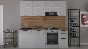 Кухонный гарнитур Аттика длиной 220 см в Пангоды - pangody.mebel-tymen.ru | фото