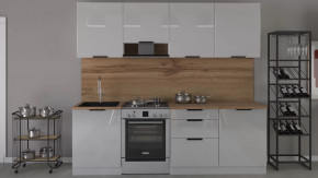 Кухонный гарнитур Аттика длиной 240 см в Пангоды - pangody.mebel-tymen.ru | фото