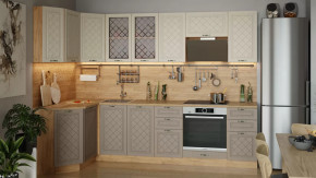 Кухонный гарнитур «Бьянка» №2 Дуб крафт золотой/Дуб ваниль/Дуб кофе в Пангоды - pangody.mebel-tymen.ru | фото