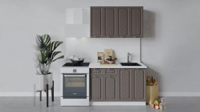 Кухонный гарнитур «Бьянка» длиной 120 см в Пангоды - pangody.mebel-tymen.ru | фото