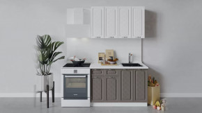 Кухонный гарнитур «Бьянка» длиной 120 см в Пангоды - pangody.mebel-tymen.ru | фото