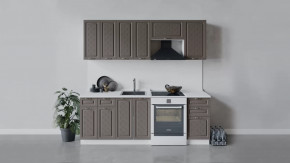 Кухонный гарнитур «Бьянка» длиной 220 см в Пангоды - pangody.mebel-tymen.ru | фото