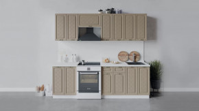 Кухонный гарнитур «Бьянка» длиной 240 см в Пангоды - pangody.mebel-tymen.ru | фото