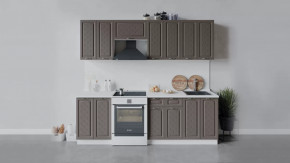 Кухонный гарнитур «Бьянка» длиной 240 см в Пангоды - pangody.mebel-tymen.ru | фото