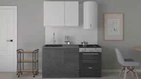 Кухонный гарнитур «Бронкс» длиной 100 см в Пангоды - pangody.mebel-tymen.ru | фото