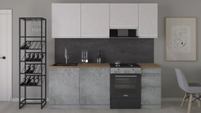 Кухонный гарнитур «Бронкс» длиной 220 см в Пангоды - pangody.mebel-tymen.ru | фото