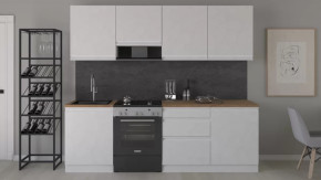 Кухонный гарнитур «Бронкс» длиной 240 см в Пангоды - pangody.mebel-tymen.ru | фото