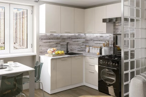 Кухонный гарнитур Дюна мега прайм 1600х1700 мм в Пангоды - pangody.mebel-tymen.ru | фото