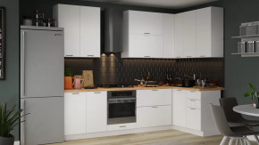 Кухонный гарнитур «Габриэлла» №18 Белый, Сноу в Пангоды - pangody.mebel-tymen.ru | фото