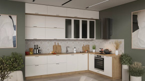 Кухонный гарнитур «Габриэлла» №21 Дуб Крафт золотой, Крем в Пангоды - pangody.mebel-tymen.ru | фото