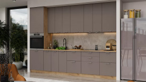 Кухонный гарнитур «Габриэлла» №23 Дуб Крафт золотой, Муссон в Пангоды - pangody.mebel-tymen.ru | фото