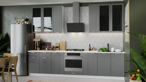 Кухонный гарнитур «Габриэлла» №24 Белый, Титан в Пангоды - pangody.mebel-tymen.ru | фото