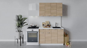 Кухонный гарнитур «Гранита» длиной 120 см в Пангоды - pangody.mebel-tymen.ru | фото